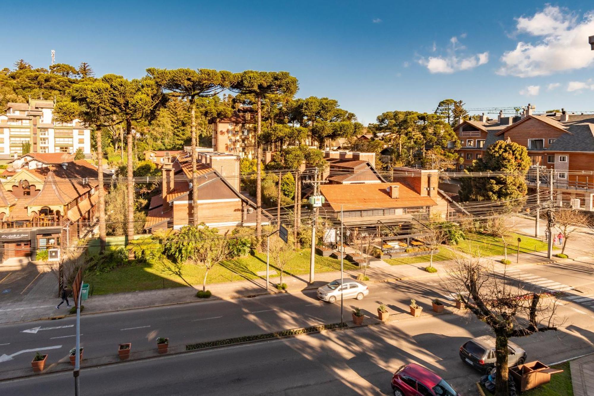 Apartament A Apenas 300 Mts Da Rua Coberta, No Exclusivo Via Florida Gramado Zewnętrze zdjęcie