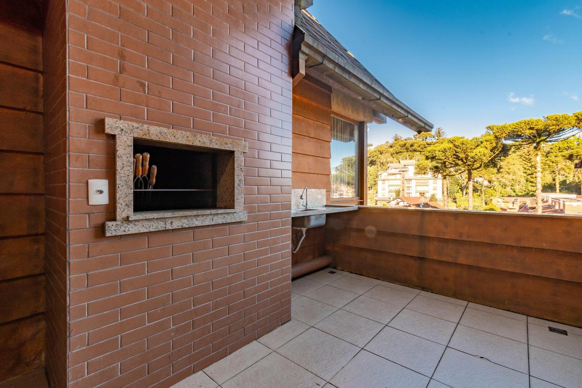 Apartament A Apenas 300 Mts Da Rua Coberta, No Exclusivo Via Florida Gramado Zewnętrze zdjęcie