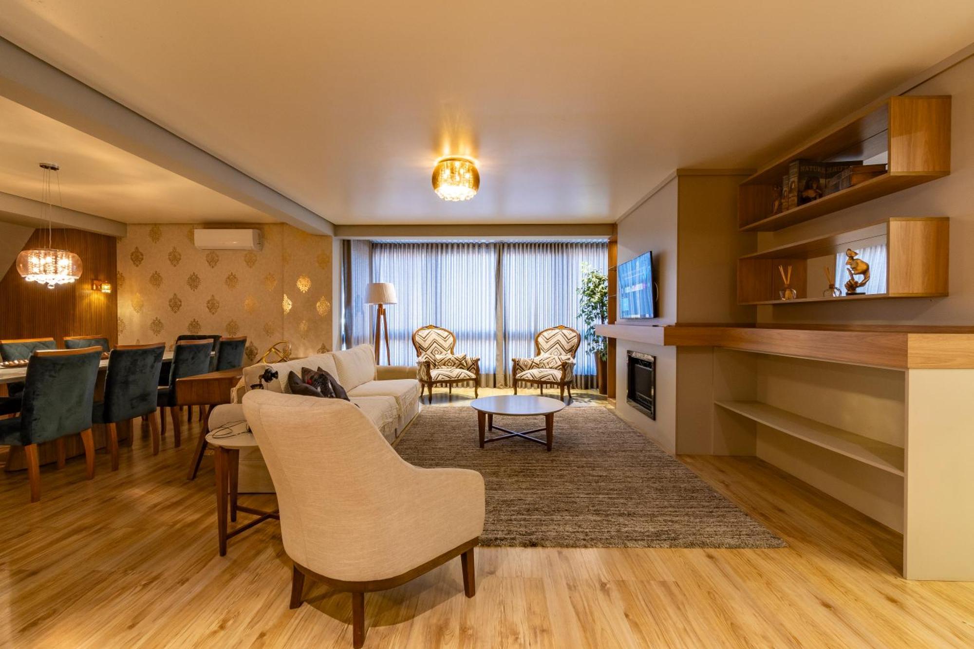 Apartament A Apenas 300 Mts Da Rua Coberta, No Exclusivo Via Florida Gramado Zewnętrze zdjęcie