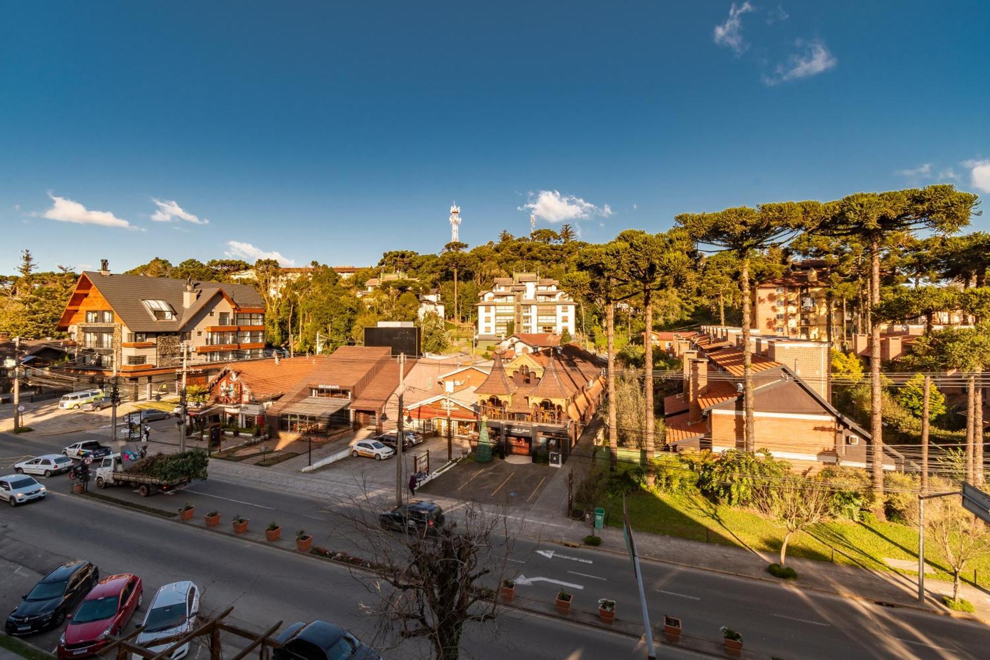 Apartament A Apenas 300 Mts Da Rua Coberta, No Exclusivo Via Florida Gramado Zewnętrze zdjęcie