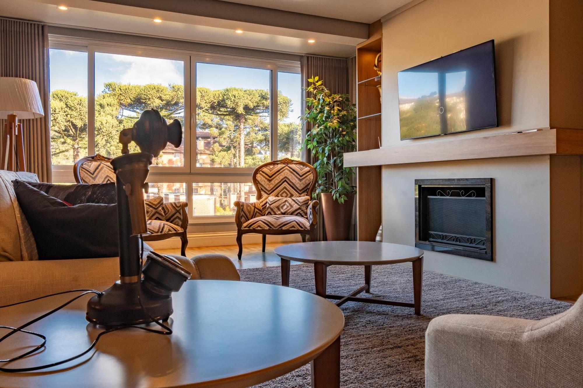 Apartament A Apenas 300 Mts Da Rua Coberta, No Exclusivo Via Florida Gramado Zewnętrze zdjęcie